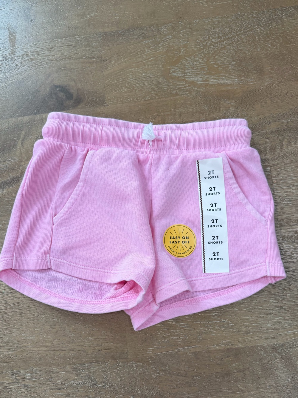 Cat & Jack Light Pink Girls' Terry Knit Shorts